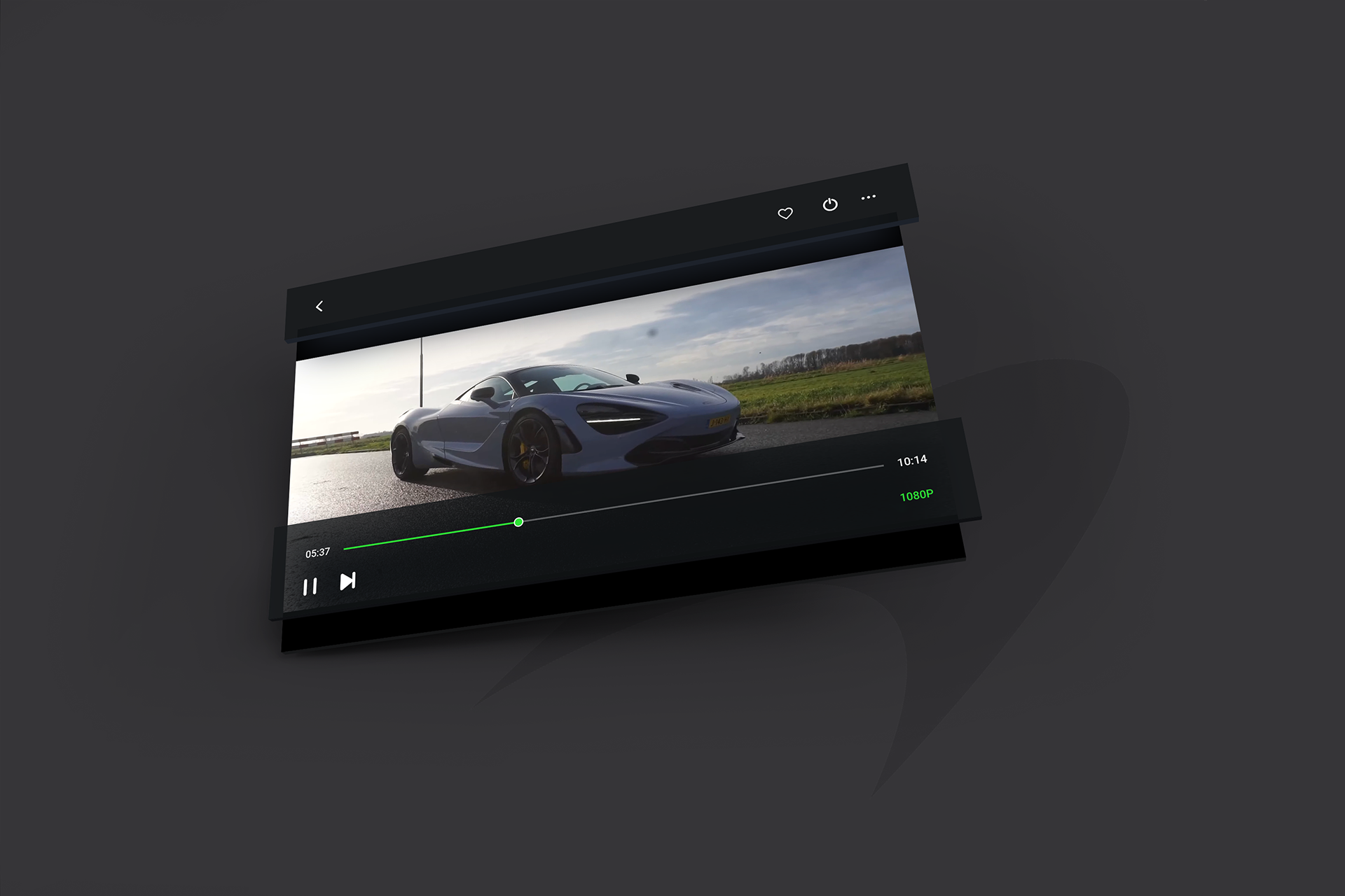 Side shot 720S