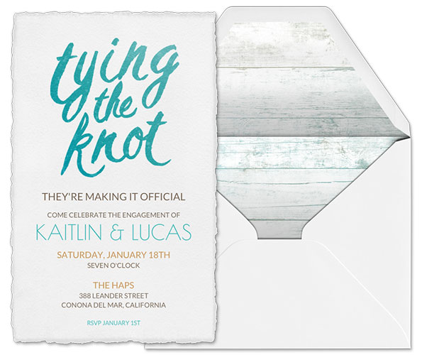 Evite Engagement Party Invitation