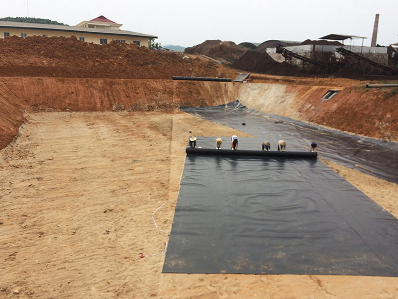 Thi công bạt chống thấm HDPe