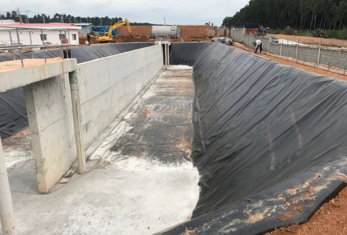 Thi công bạt chống thấm HDPe