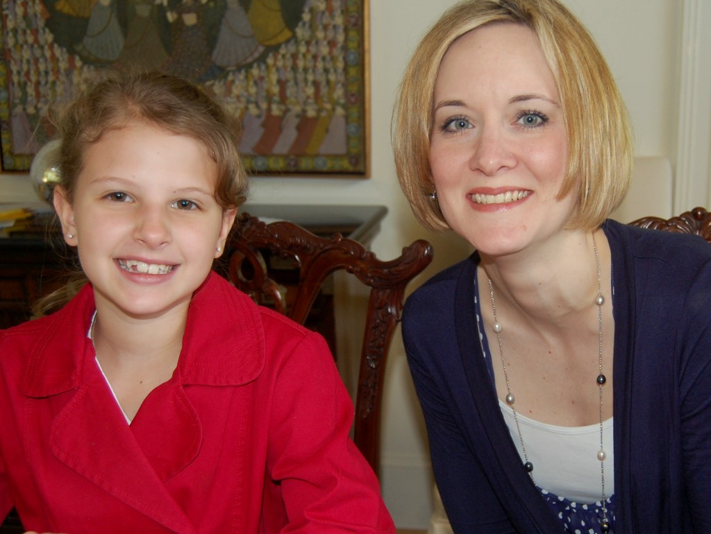 "Susan with student"