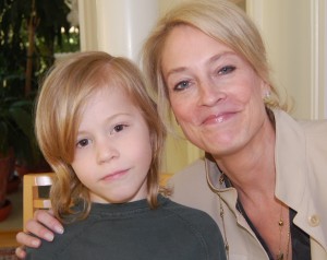 "Wendy Finch with Student"