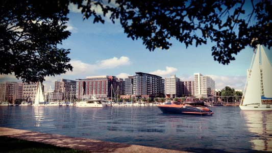 View from East Potomac Park