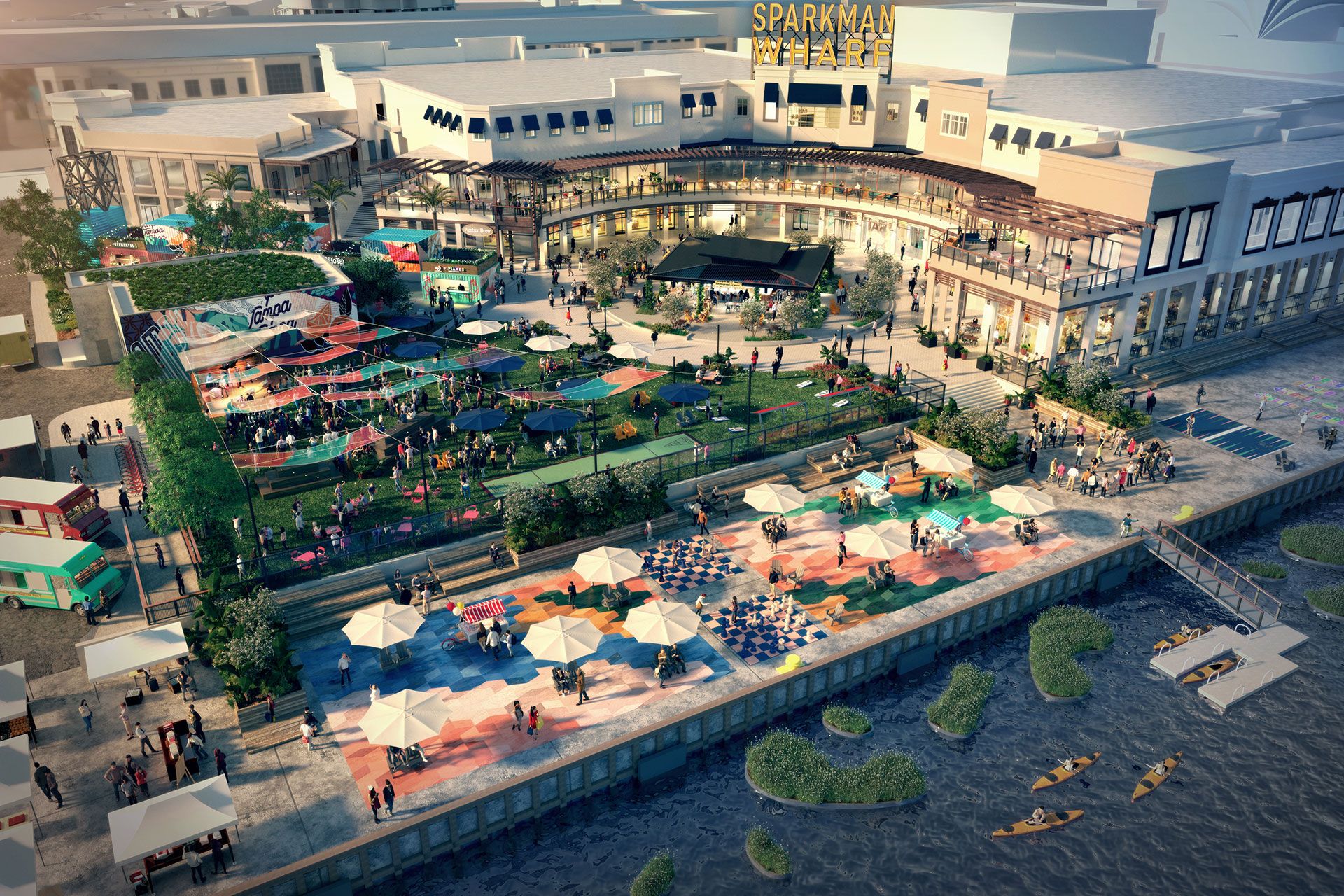 Sparkman Wharf Aerial