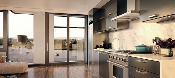 Kitchen with a View