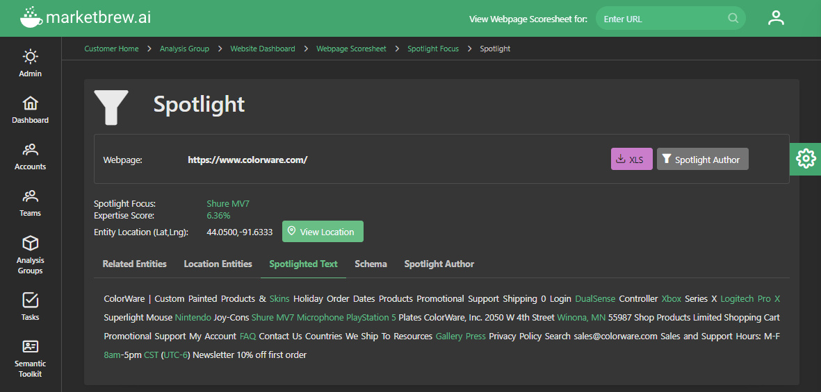Using Text Classification in SEO