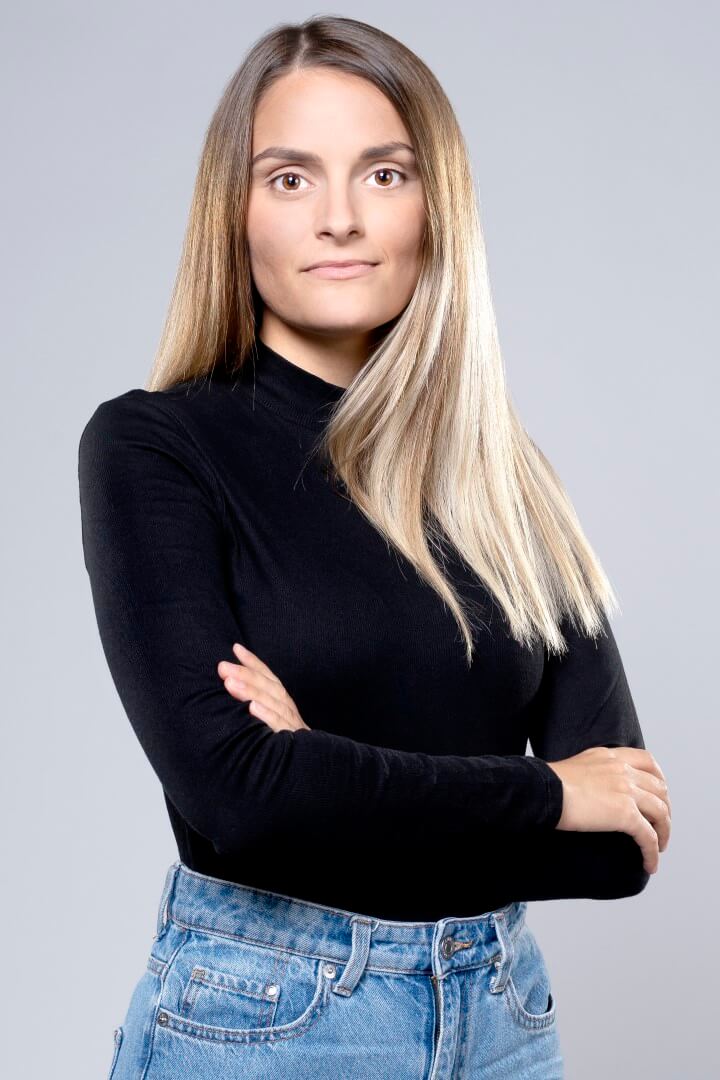 Photo of Gergana in black outfit