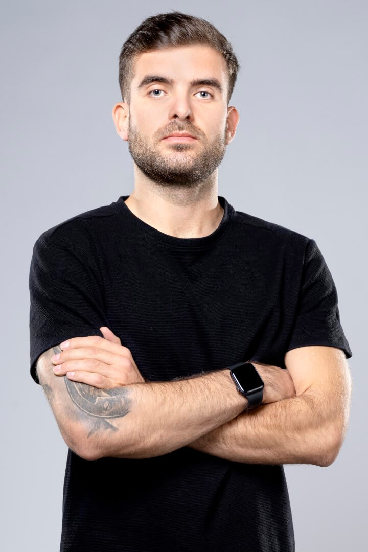 Photo of Andrey in black outfit