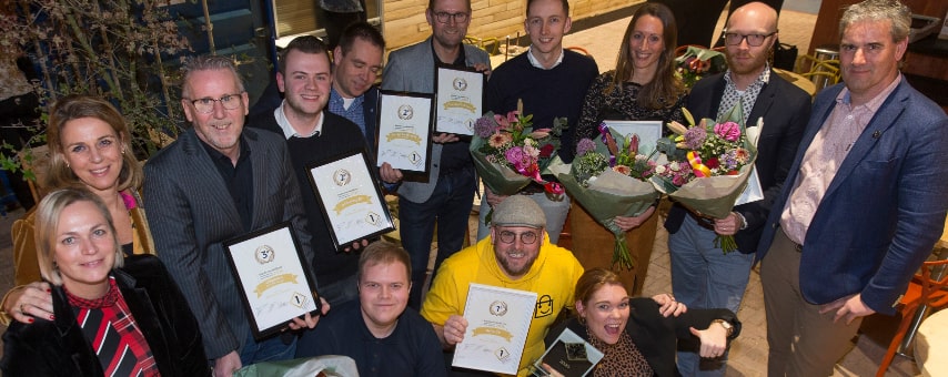 Klantvriendelijkste organisatie Noord-Nederland (cijfer 9.5)