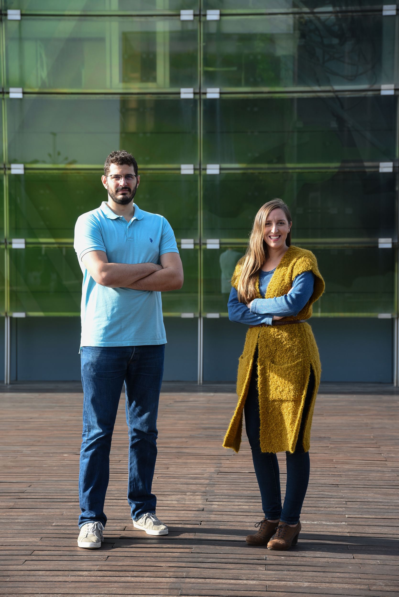 Pilar Prados y Marcos Sanz