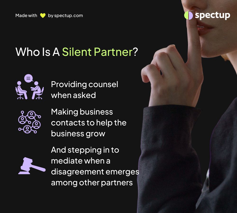 who is a silent partner