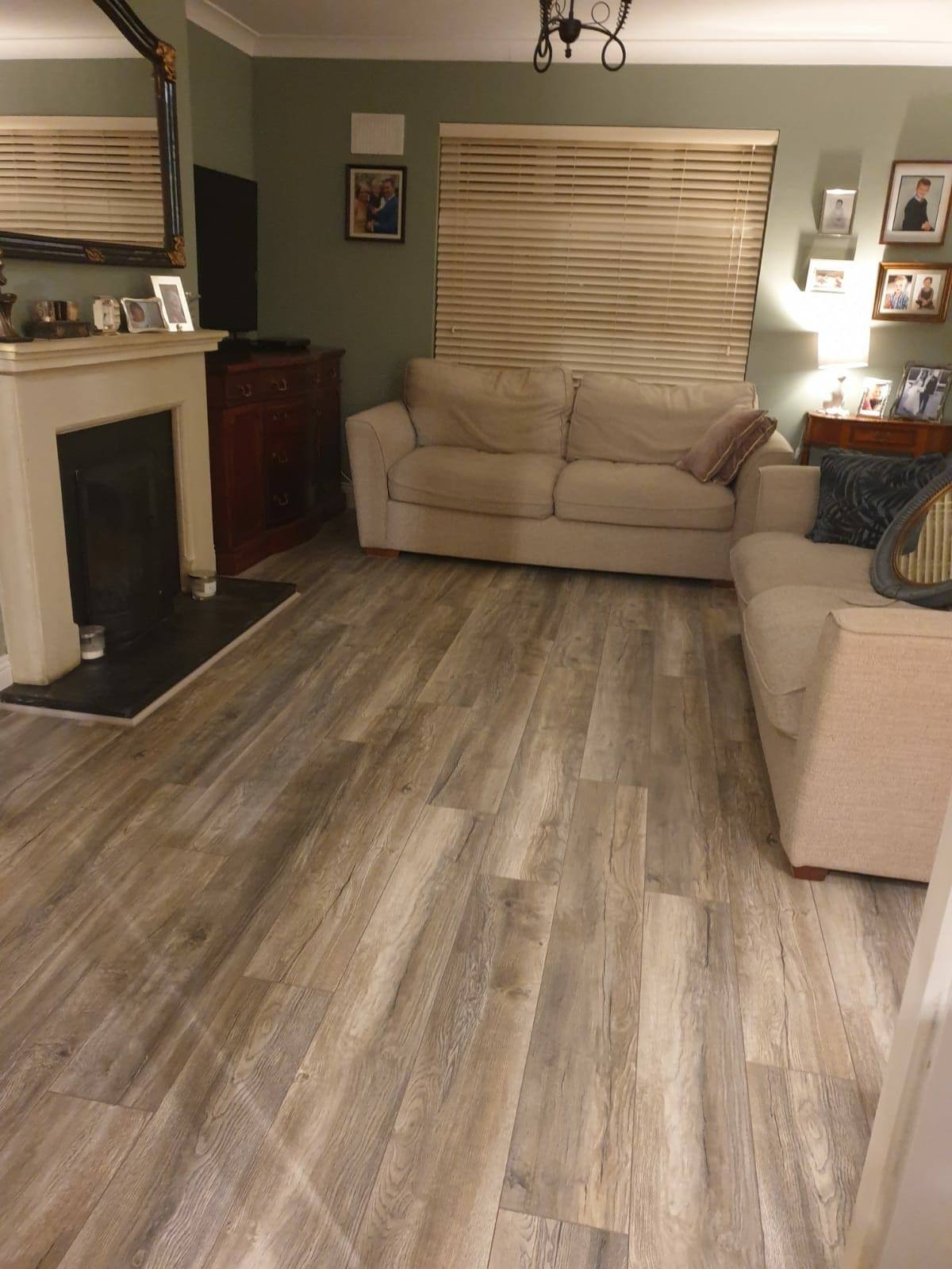 Image of wooden floor in sitting room