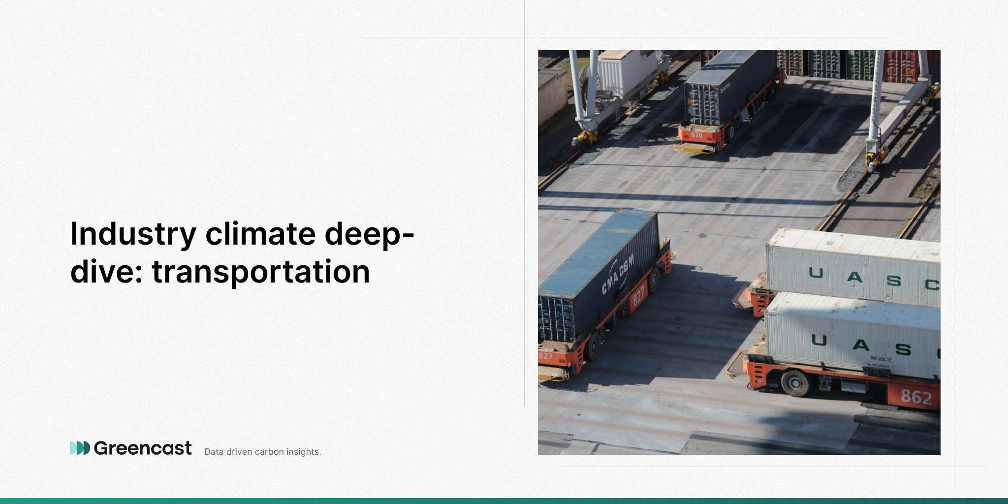 Industry climate deep-dive: transportation