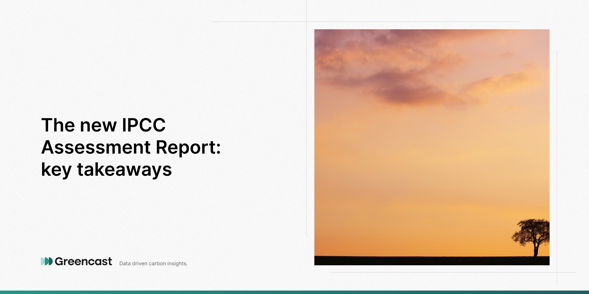 The new IPCC Assessment Report: key takeaways