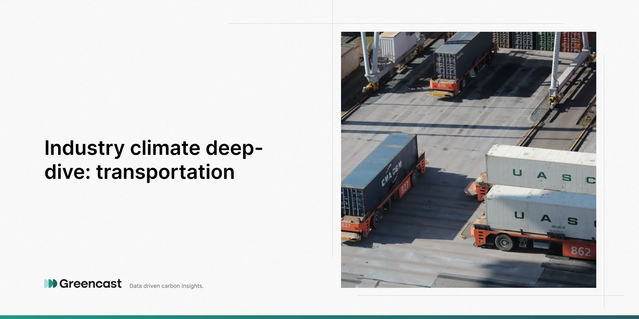 Industry climate deep-dive: transportation