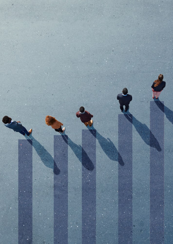 This is a System-3 Graphic. .System-3 is a SaaS-based predictive simulation that is diversity and data science-driven for talent assessment based on proven executive leadership benchmarks