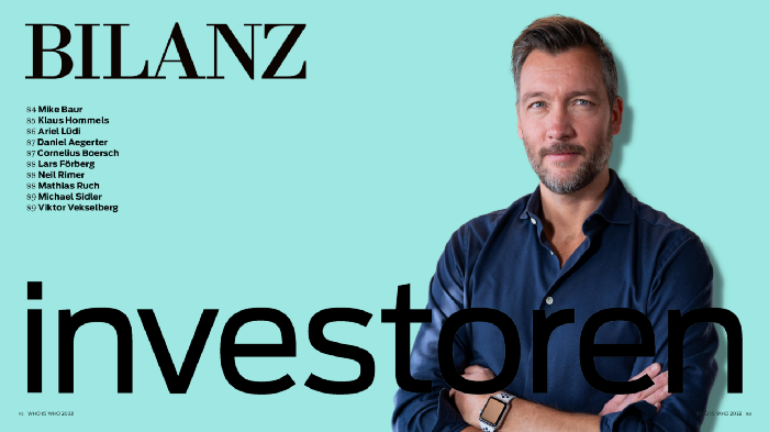 Mathias Ruch featured in BILANZ magazine’s Top 100 “Who is Who 2022”