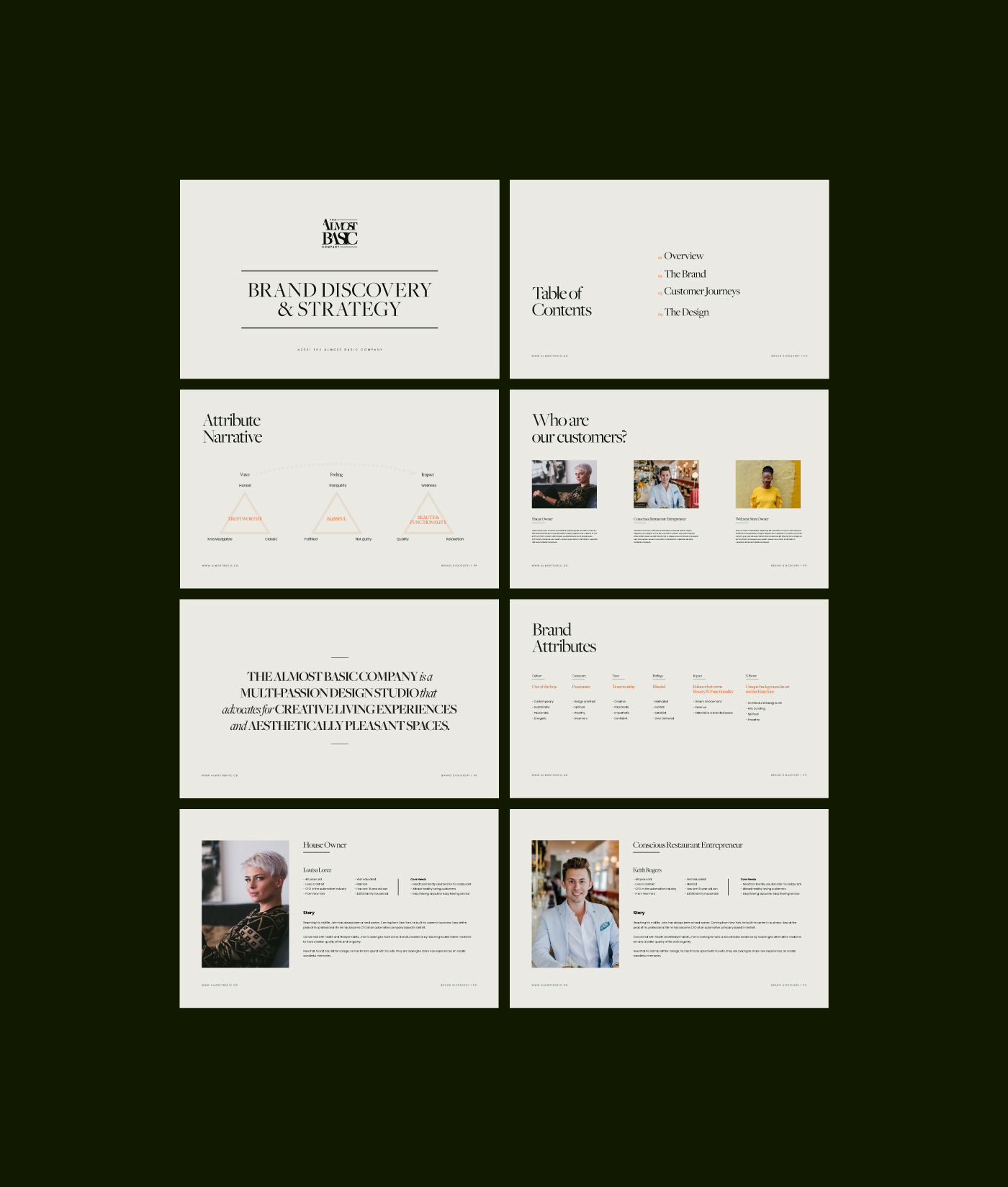 the goodyear agency the almost basic company story board