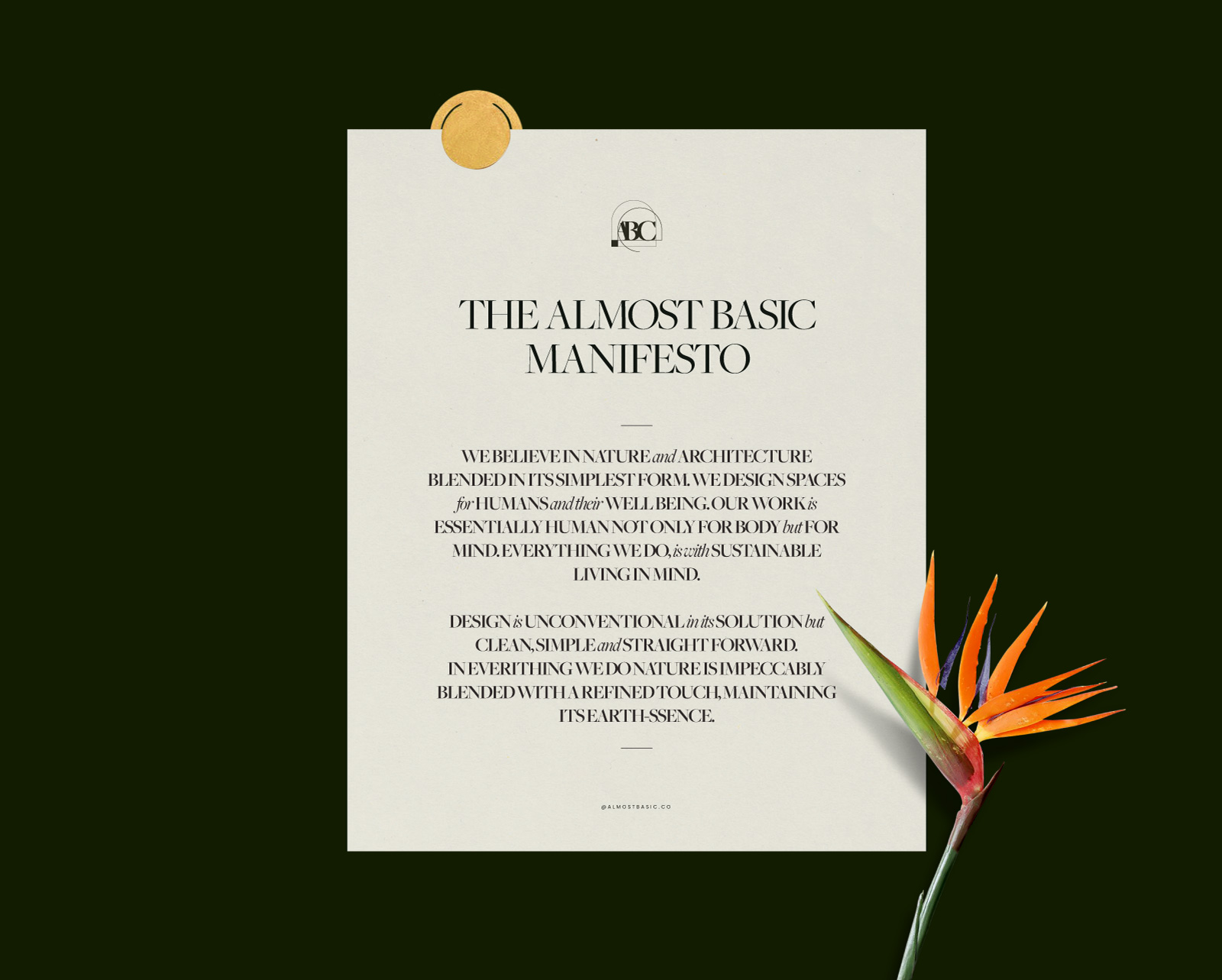the goodyear agency the almost basic company manifesto