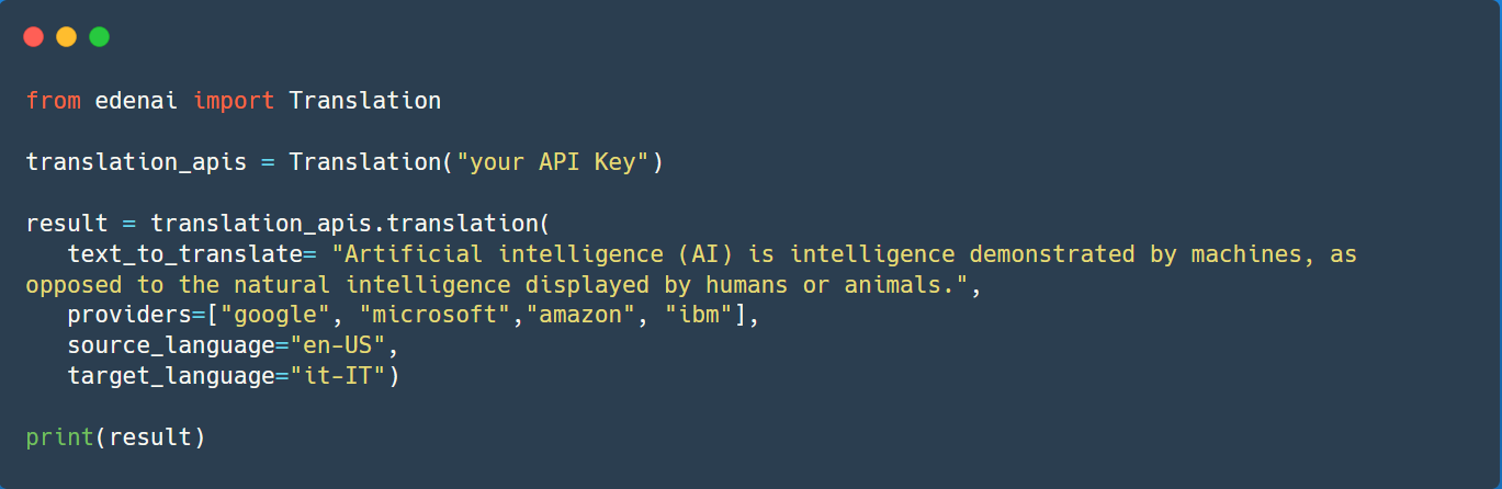 Top 10 Machine Translation APIs | Eden AI