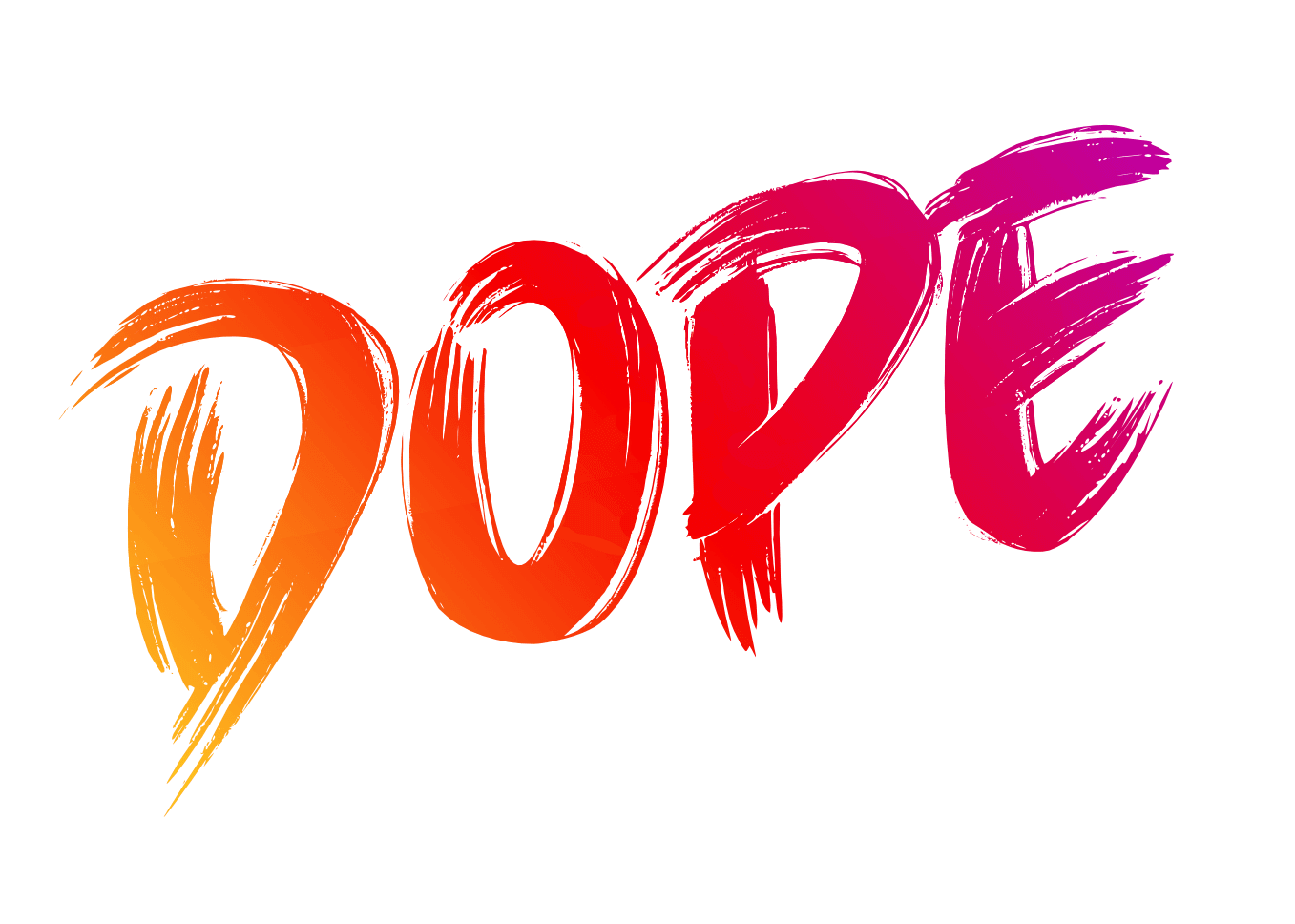 Dope colored gradient
