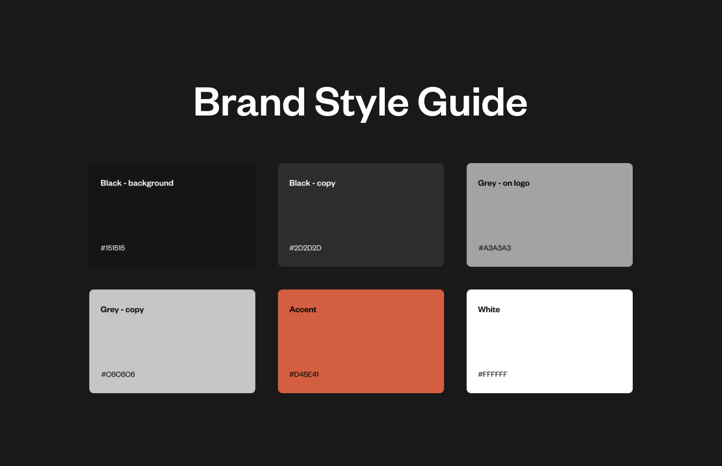 The Compote Brand Colours
