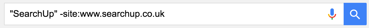 unclaimed mentions search operator