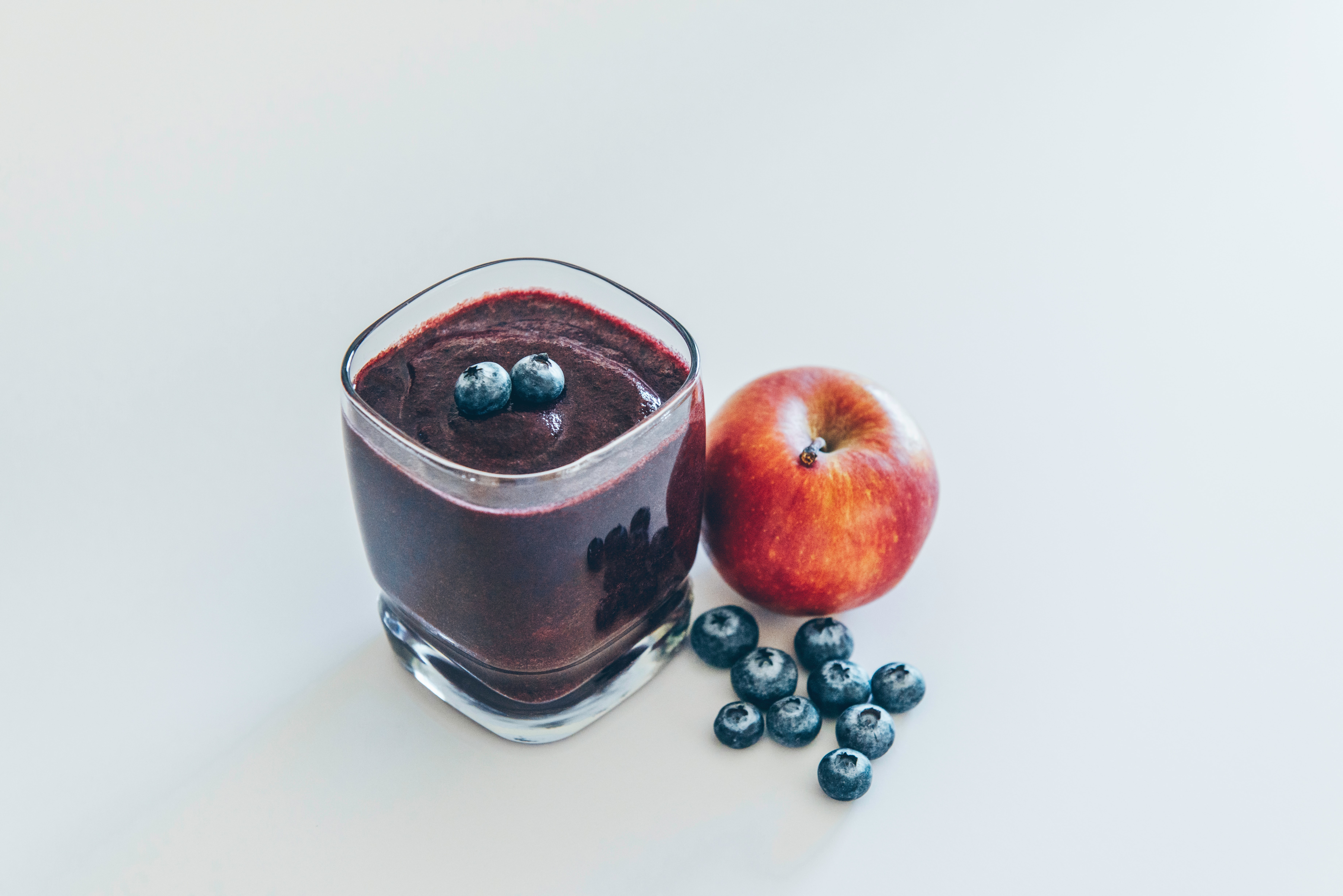 Shake next to fruit.