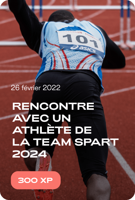 Rencontre avec un athlète de la team spart 2024