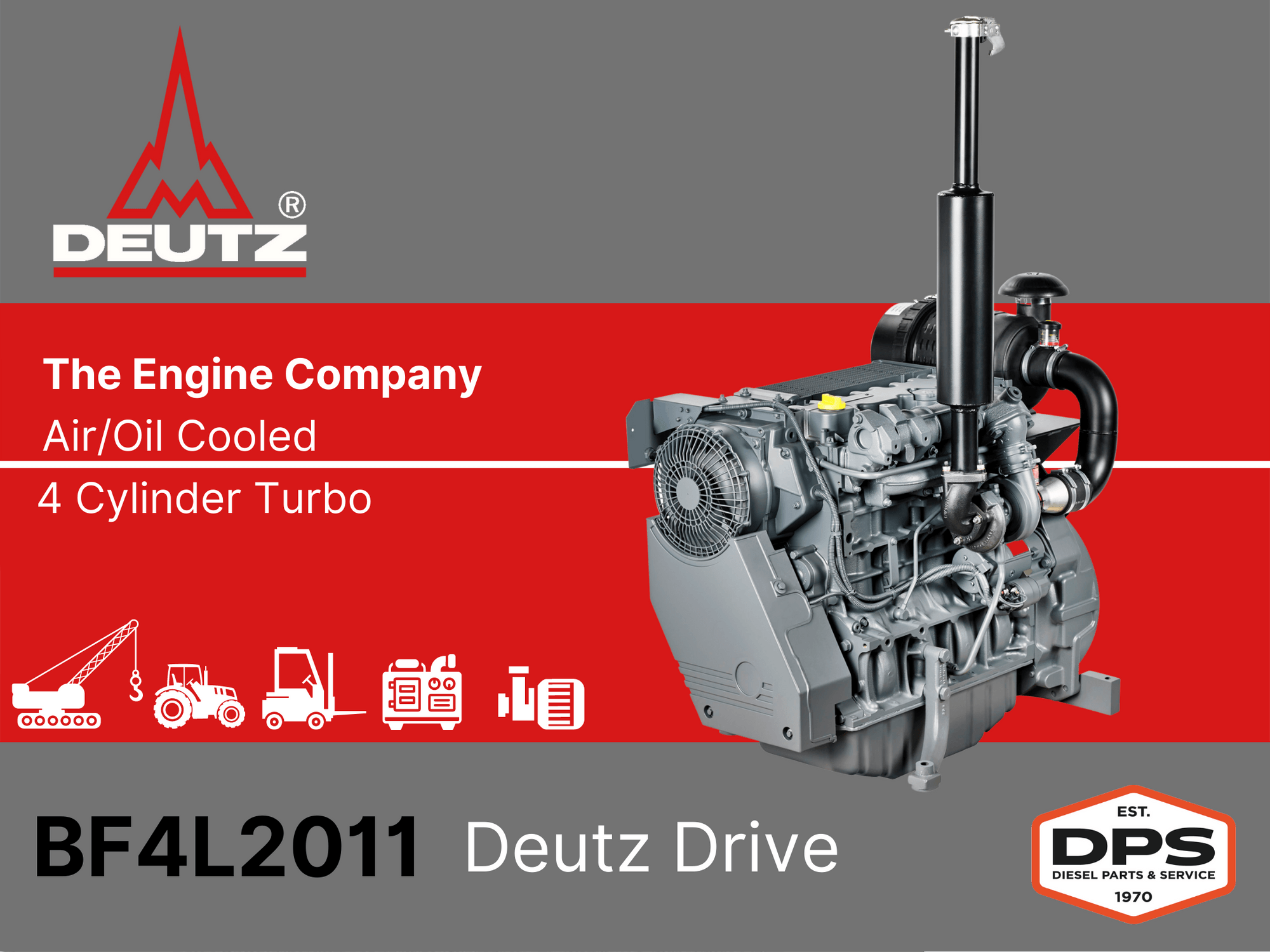 Deutz Diesel Engine BF4l2011 Diesel Parts & Service