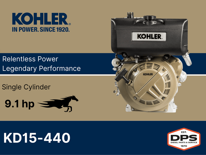 Kit D'entretien Moteur KOHLER KD15-440 Pour Groupe électrogène SDMO - Filtre à Huile, Air Et Carburant