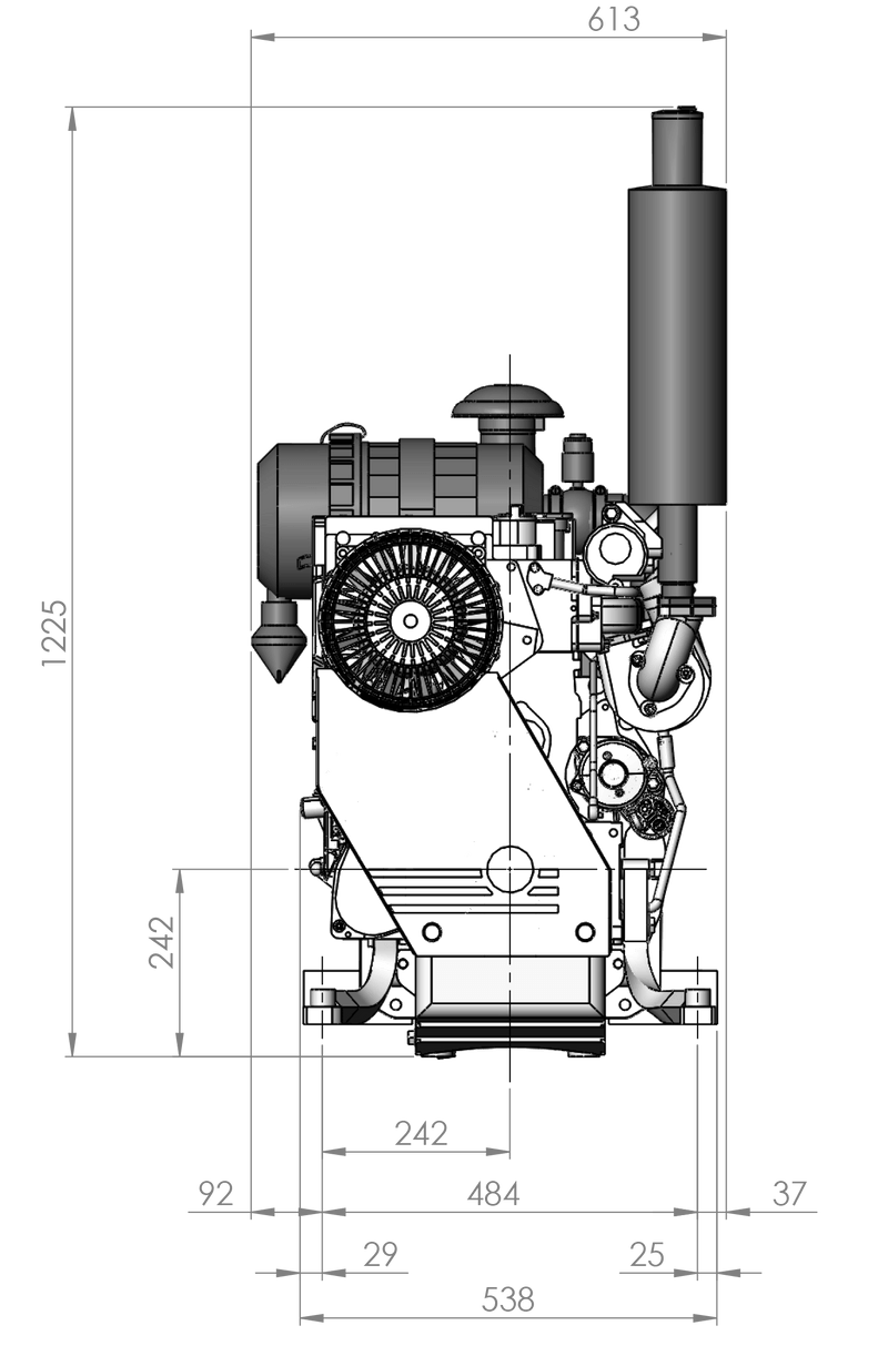 Deutz Diesel Engine BF4l2011 Diesel Parts & Service