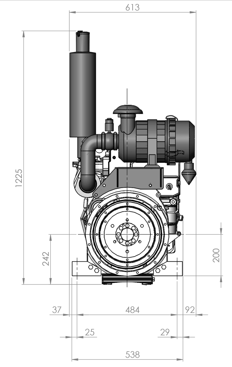 Deutz Diesel Engine BF4l2011 Diesel Parts & Service