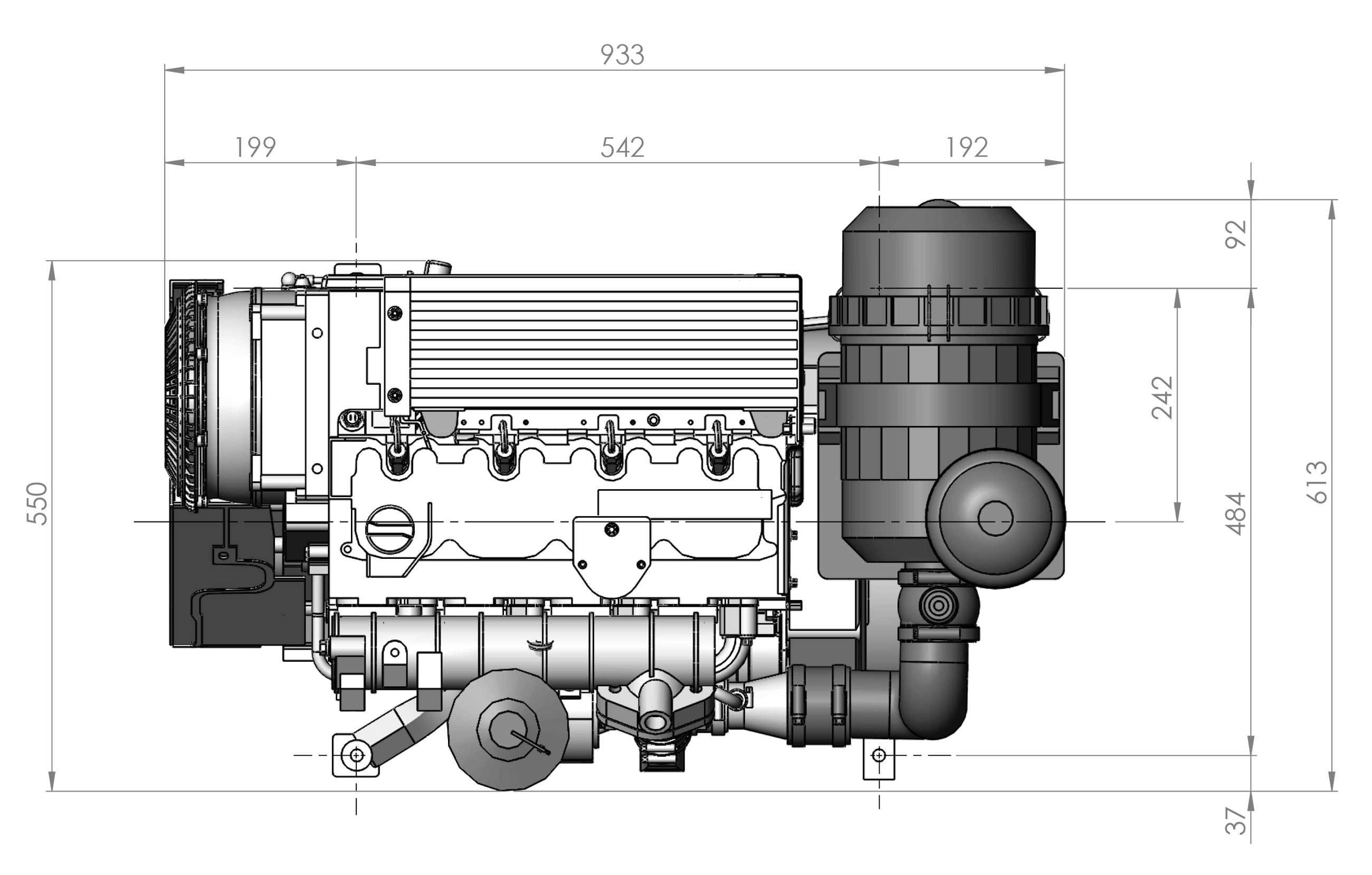 Deutz Diesel Engine BF4l2011 Diesel Parts & Service