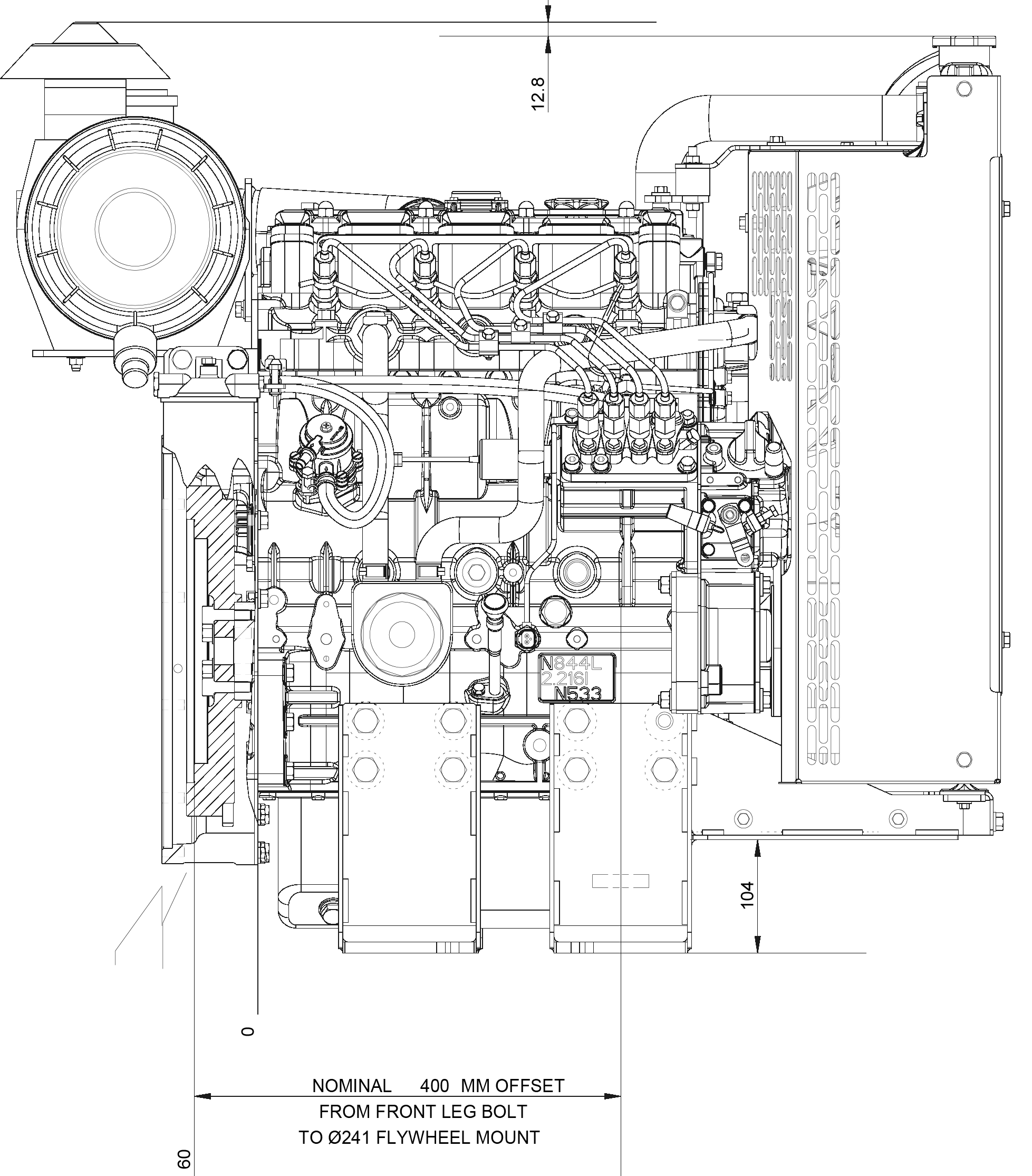Perkins Diesel Engine 404D22 Diesel Parts & Service