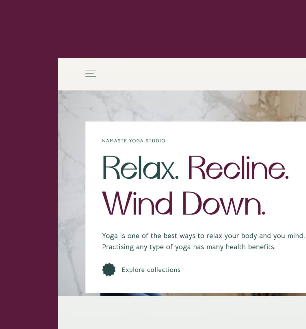 Namaste template thumbnail