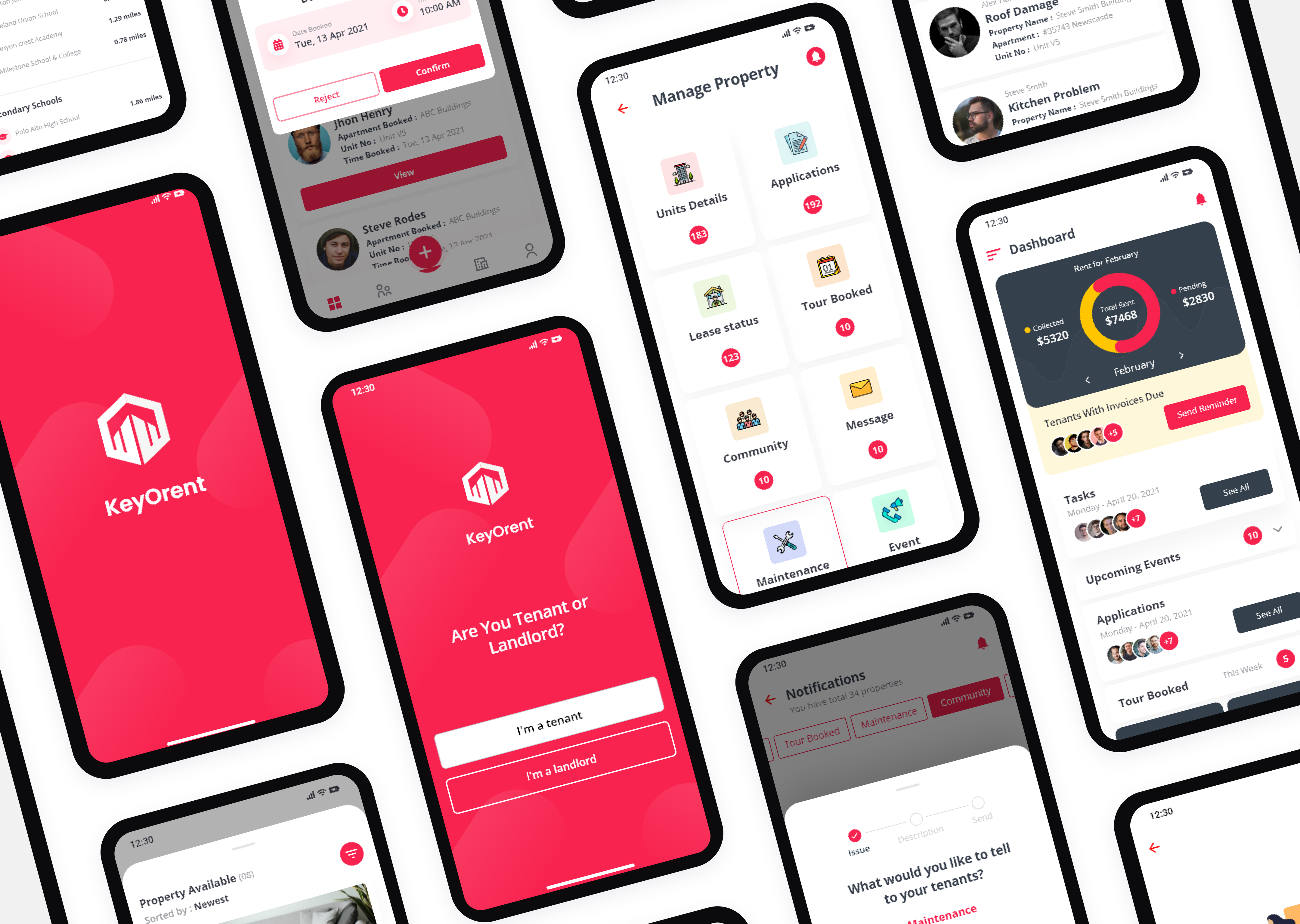 KeyOrent: Landlord and Tenant Marketplace for Realestate case study artifact