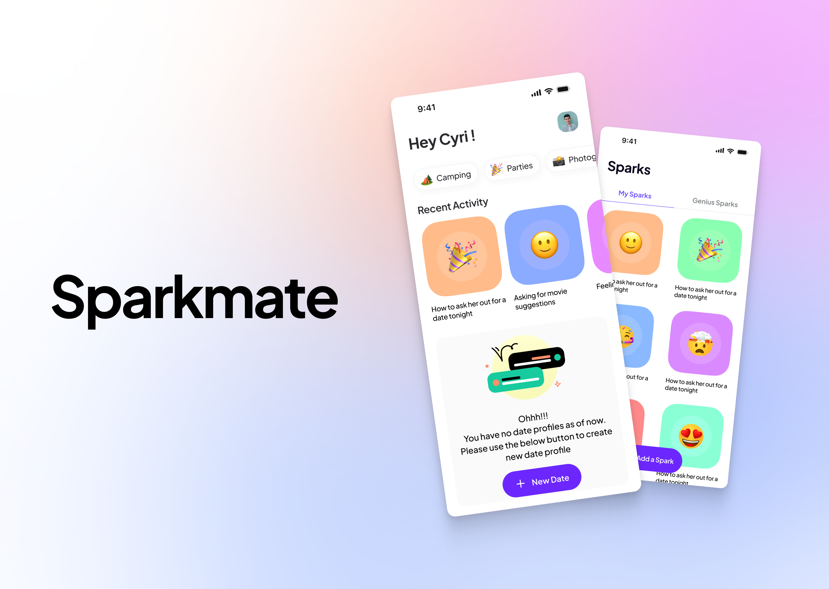SparkMate App: Revolutionizing Dating with AI and Personalization case study artifact