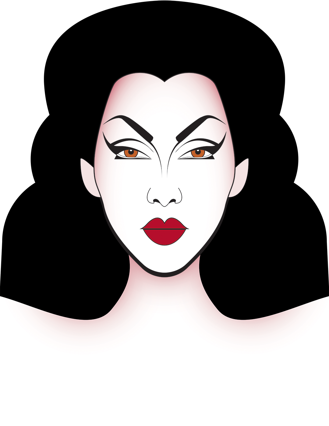 Illustration of Violet Chachki