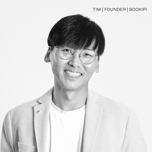 Tim Lee the Founder of Bookipi