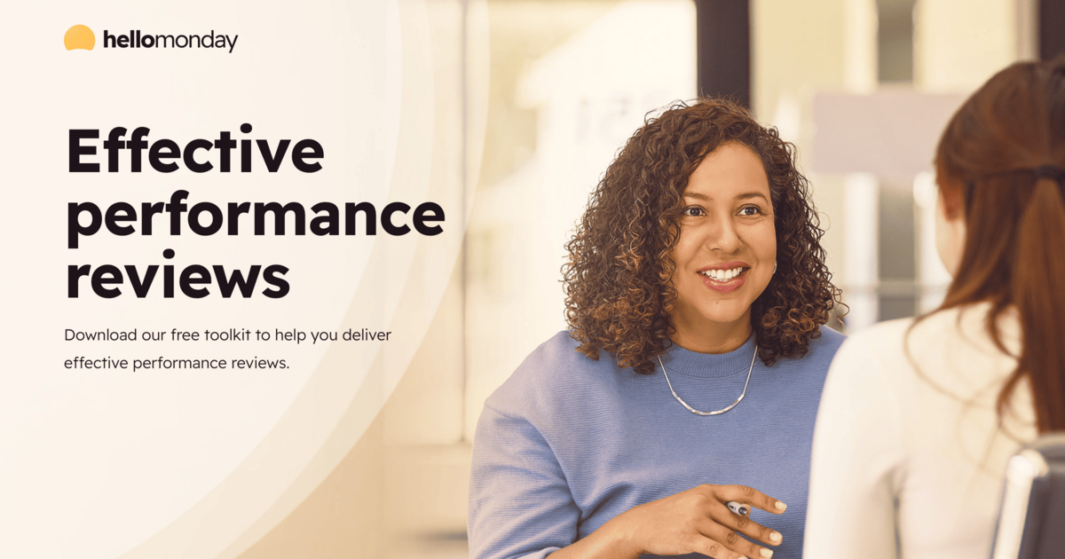 3 Step Guide To Delivering Effective Performance Reviews Hellomonday 3 Step Guide To Delivering Effective Performance Reviews Hellomonday