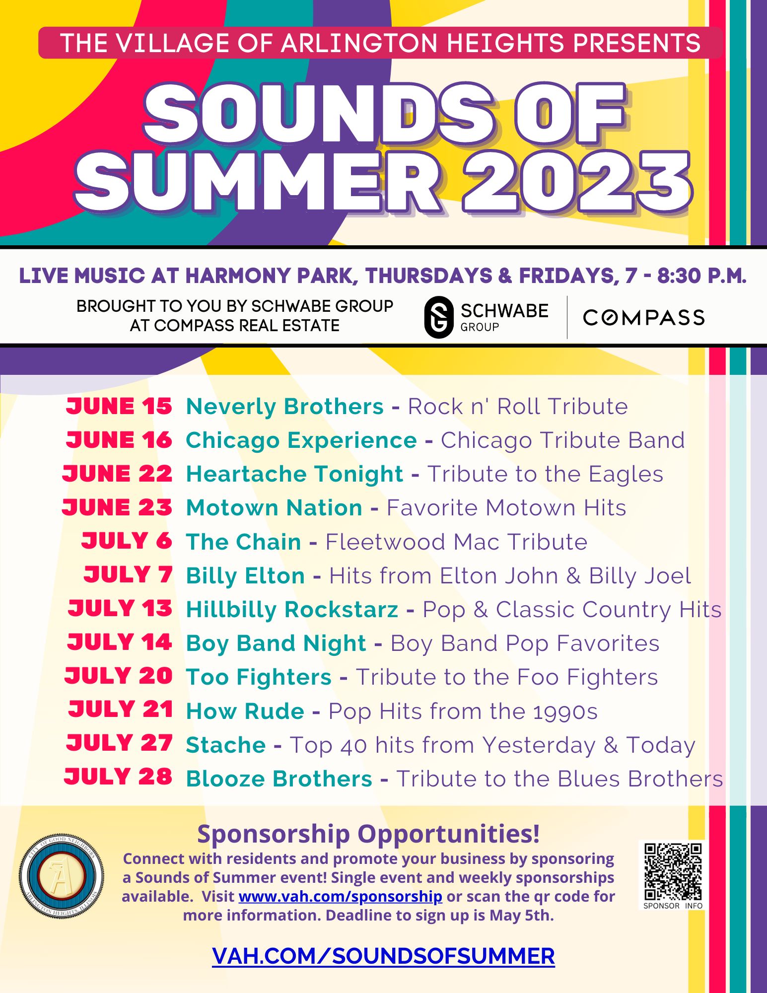 Get Ready for a Rockin' Summer with Arlington Heights' Sounds of Summer