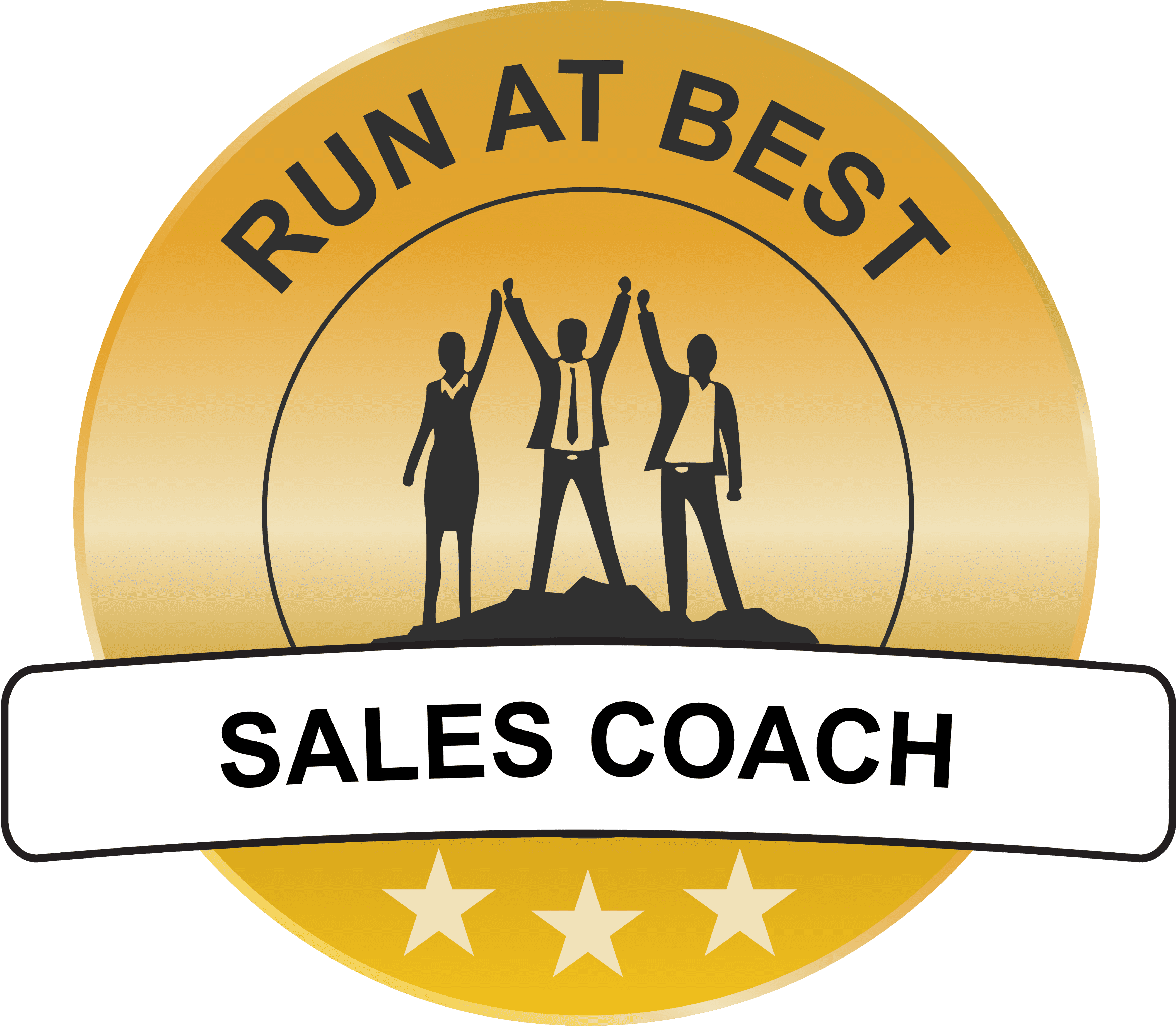 Become a certified RUN AT BEST sales coach and verify your status as a sales expert.