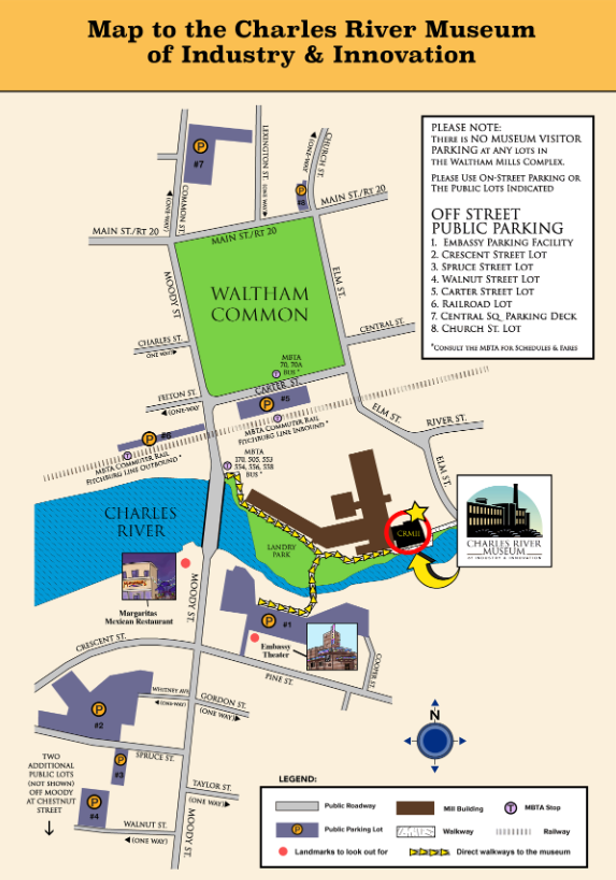Map to the Museum
