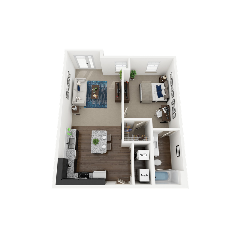 451 Lebanon Modern apartments in Lebanon, IN