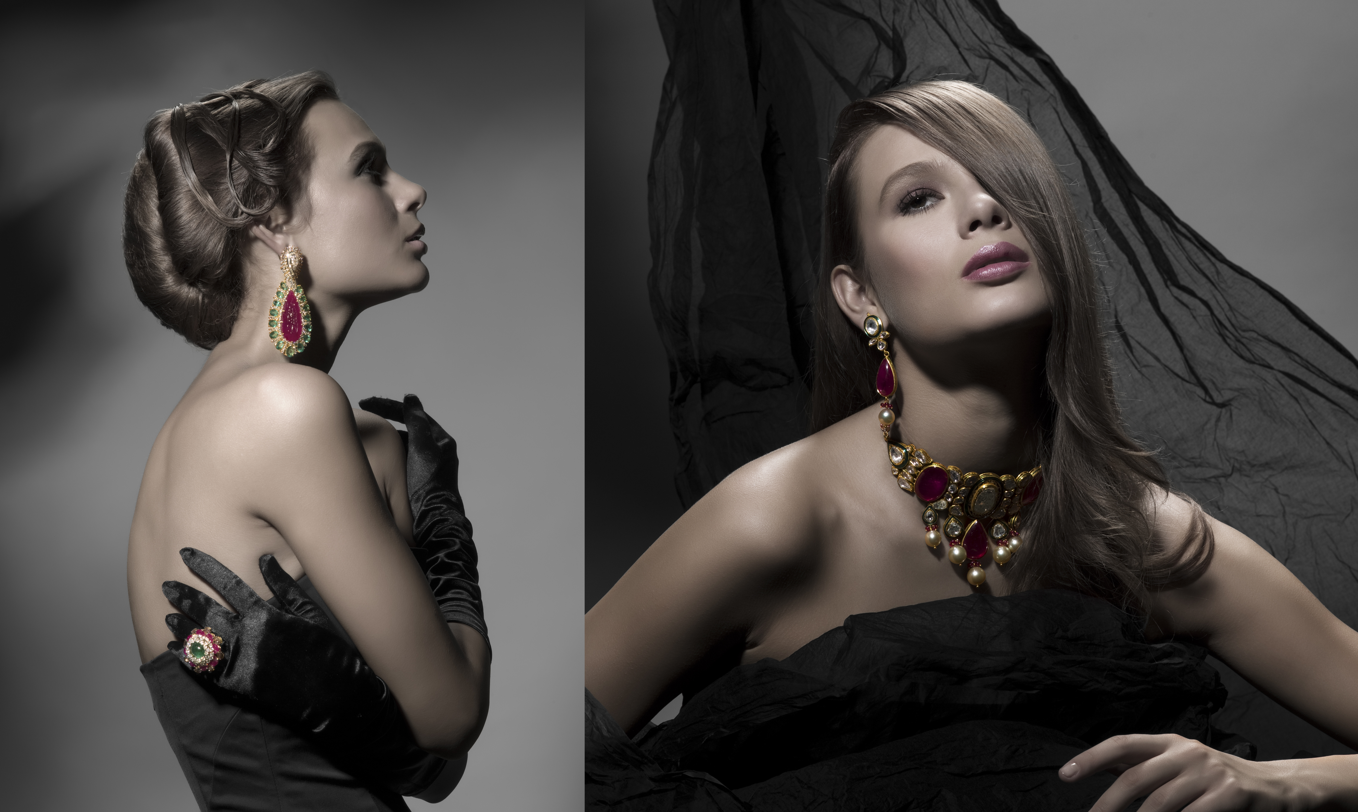 ArtDirection for HSJ jewellery shoot