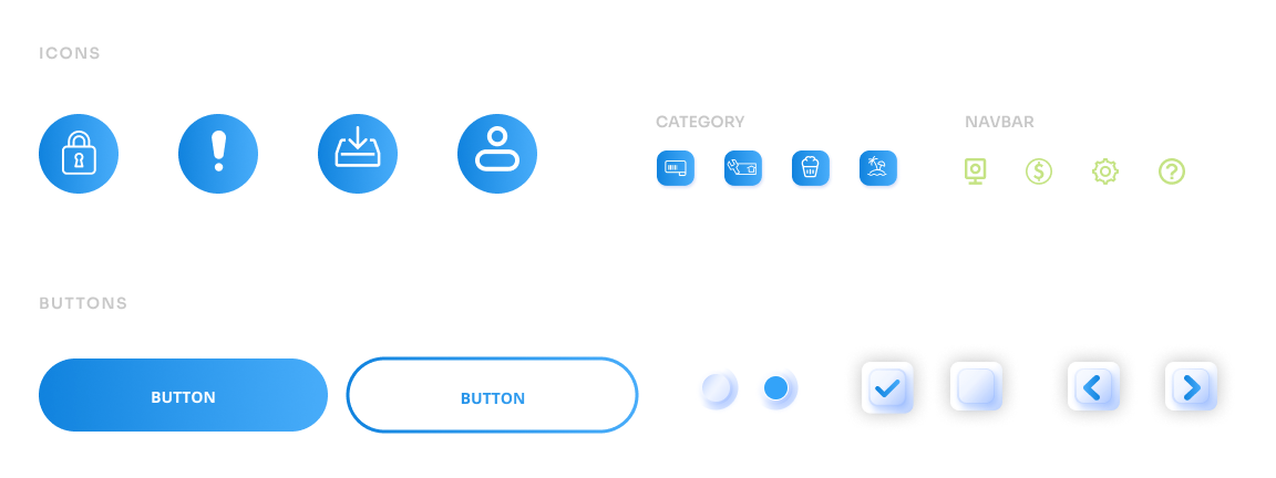 Piggwise App - Icon Library