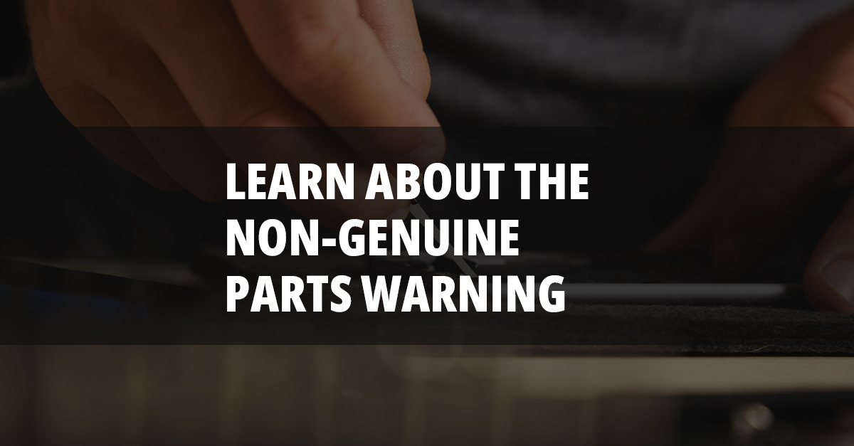 NonGenuine Part Warning on Your iPhone