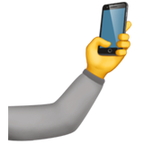 hand with phone