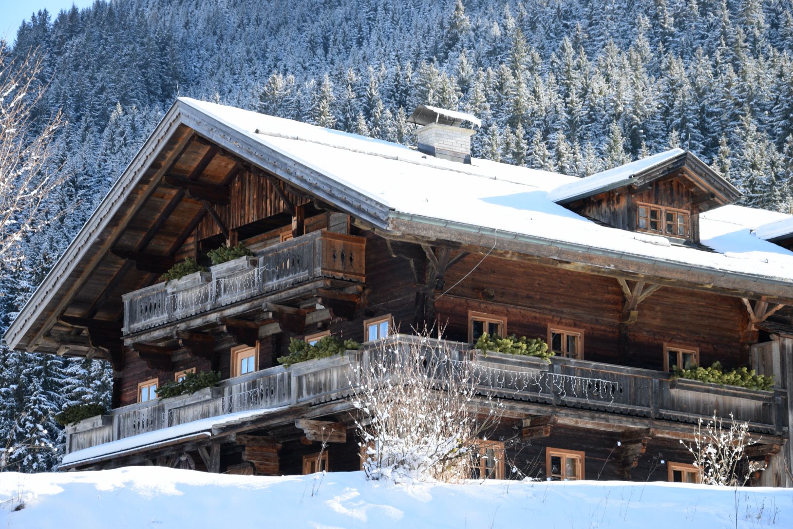 Das Refugium Tilliach im Winter